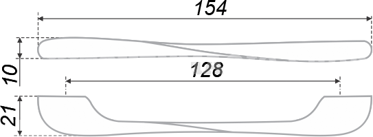 Мебельная ручка RS006