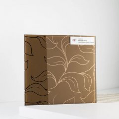 Зеркало Листочки Бронза